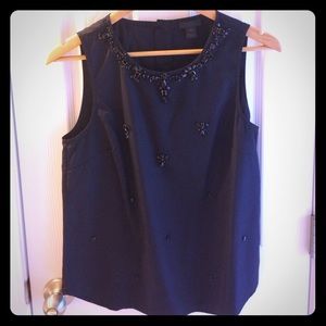 J.Crew jeweled top